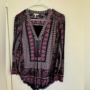 Lucky Brand blouse size large